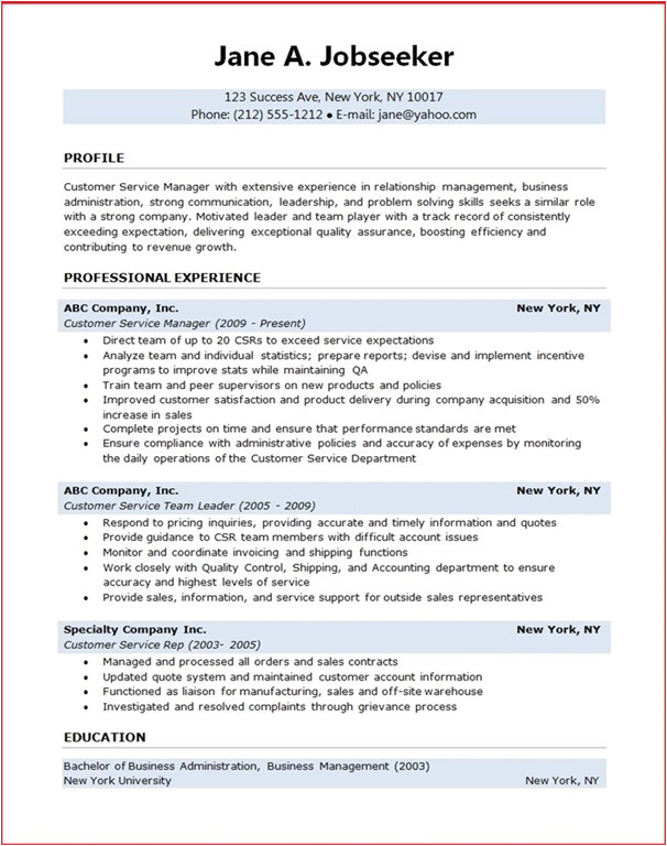 customer service resume templates free word excel pdf