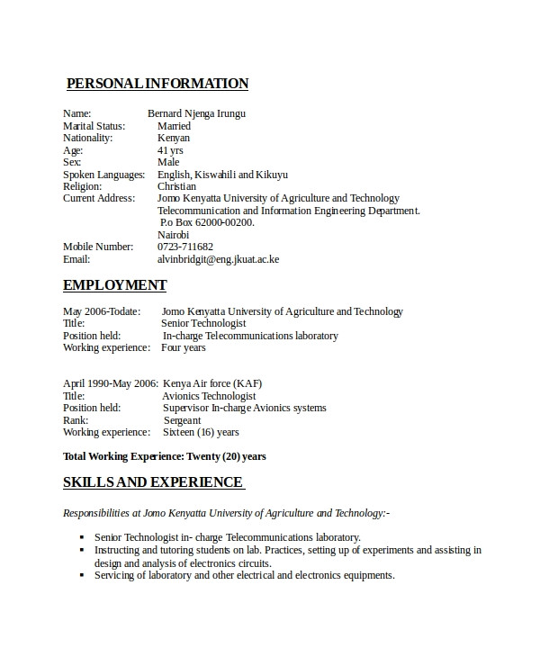 Sample Resume for Diploma Electrical Engineer 6 Electrical Engineering Resume Templates Pdf Doc