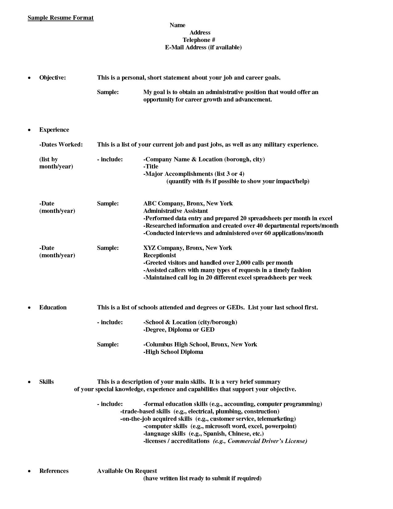 sample resume for diploma electrical engineer