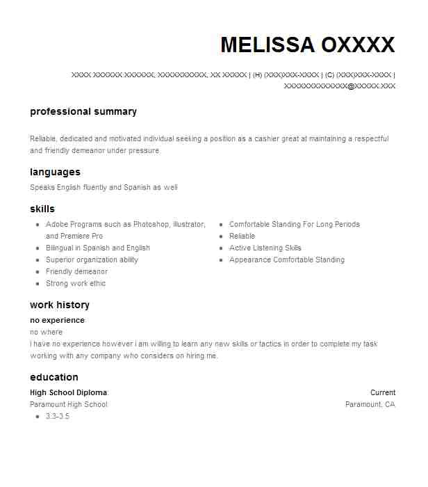 Sample Resume for Non Experienced Applicant Sample Resume for Non Experienced Applicant Talktomartyb