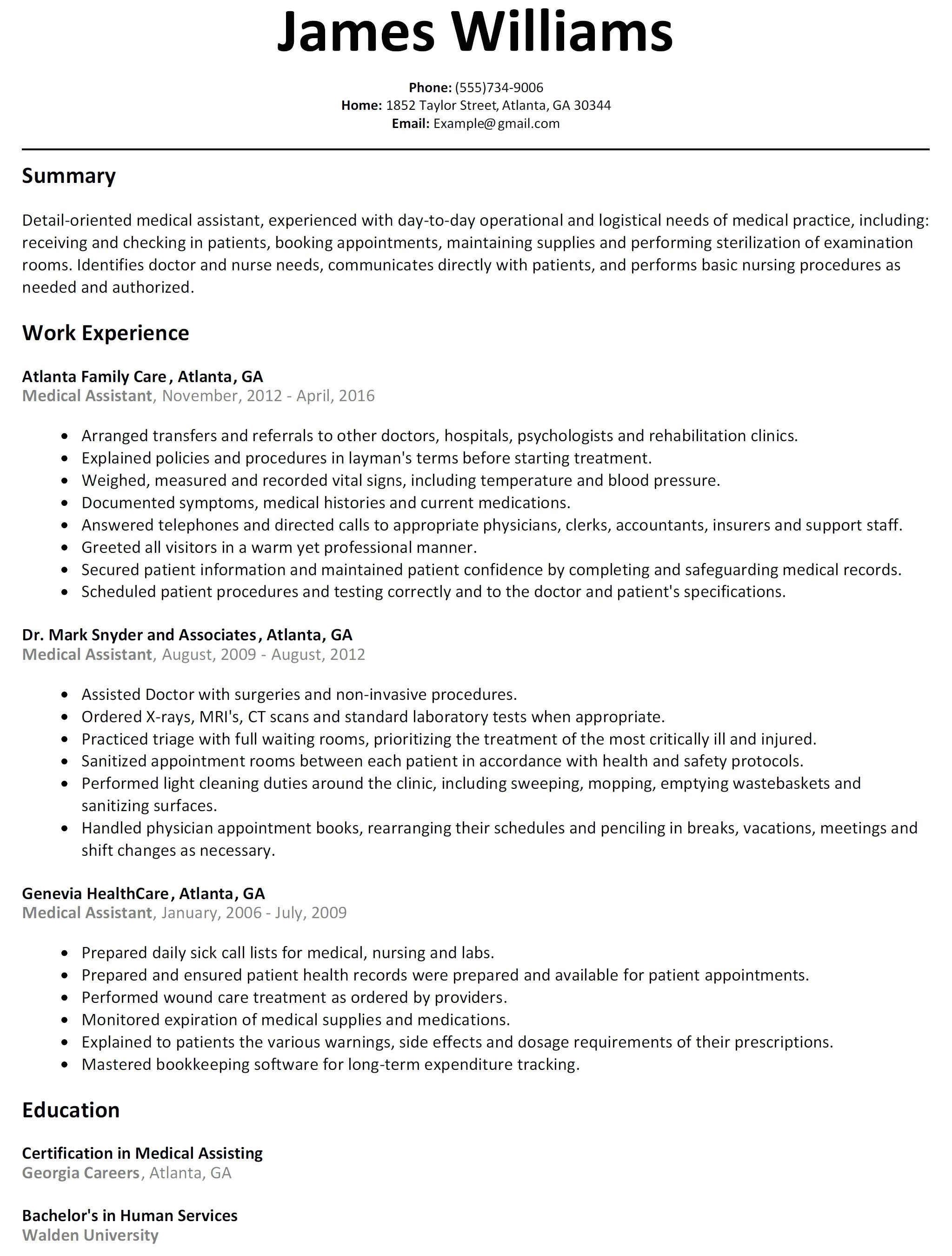 sample resume for project manager
