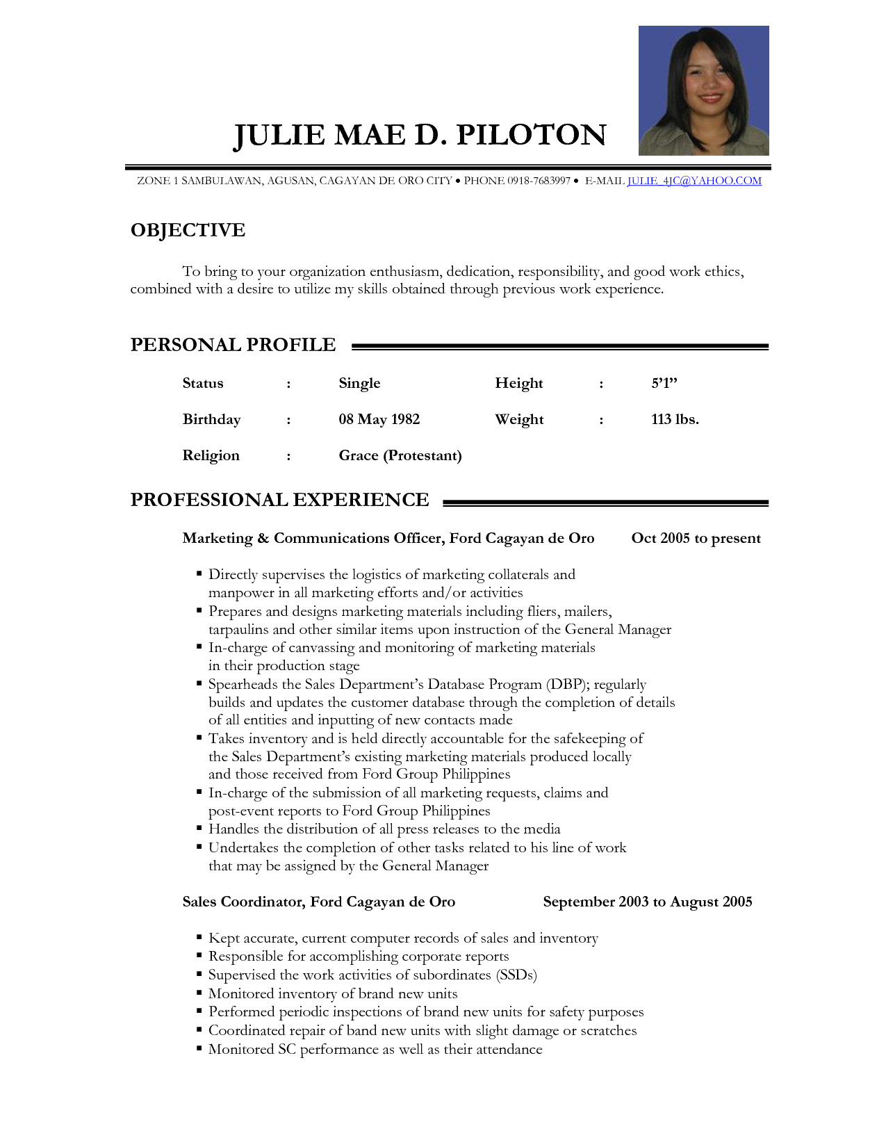 12 resume for teacher applicant
