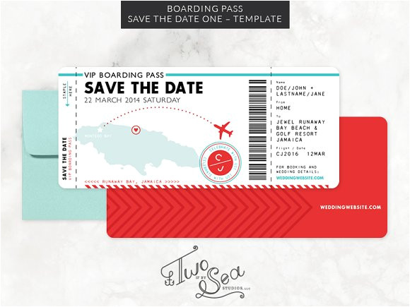 241432 boarding pass save the date template