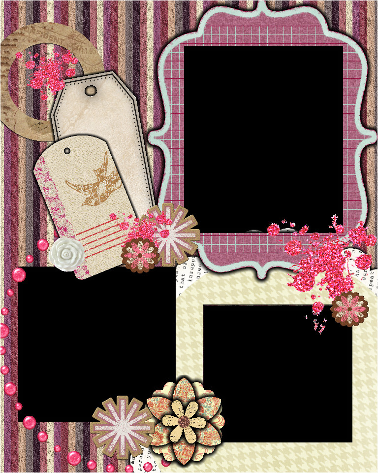 Scrap Book Template Sweetly Scrapped Free Scrapbook Layout Template