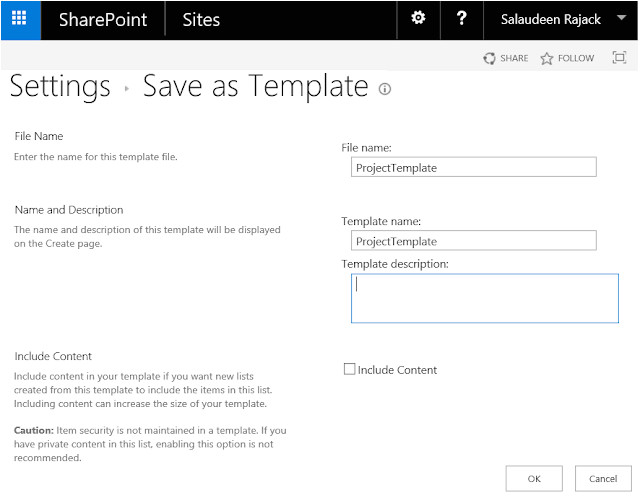 save list as template using powershell in sharepoint