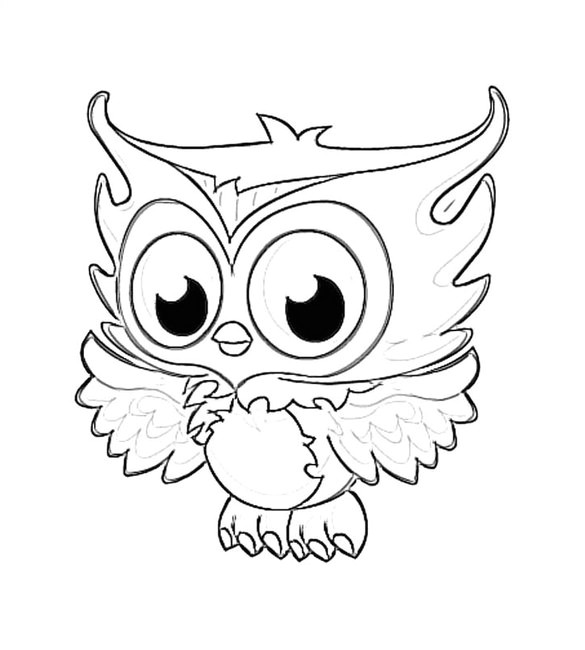 owl shape templates