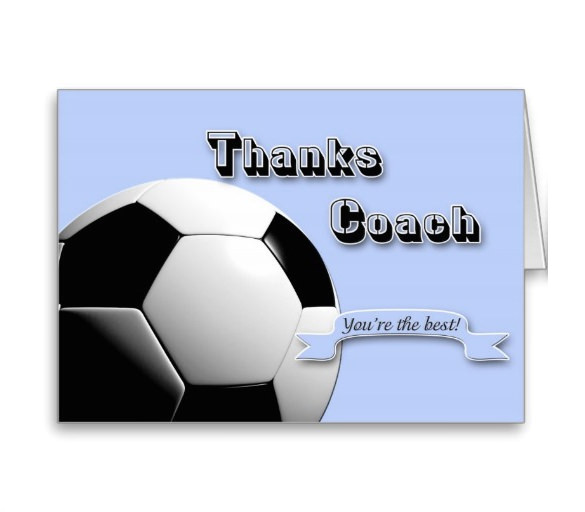 sports thank you cards