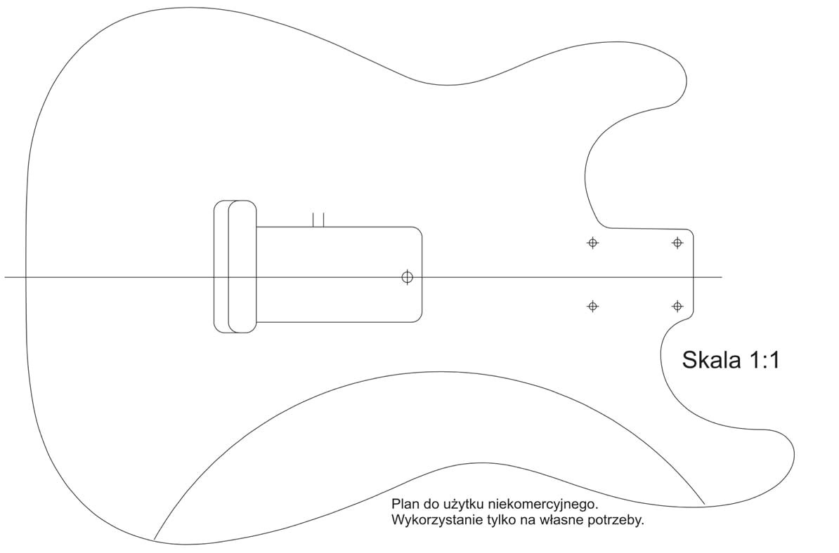 stratocaster template