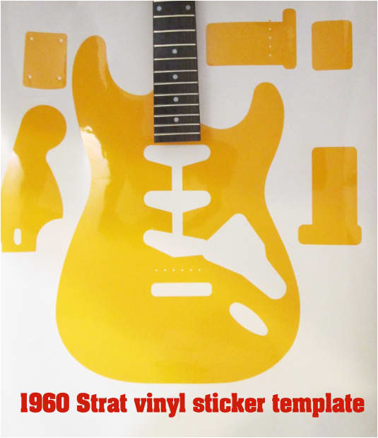 2208736 fender stratocaster 1960 template vinyl guitar making routing guide