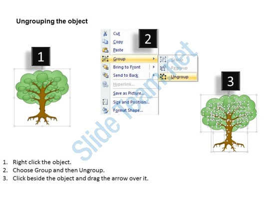 0614 internet marketing strategy tree diagram powerpoint presentation slide template