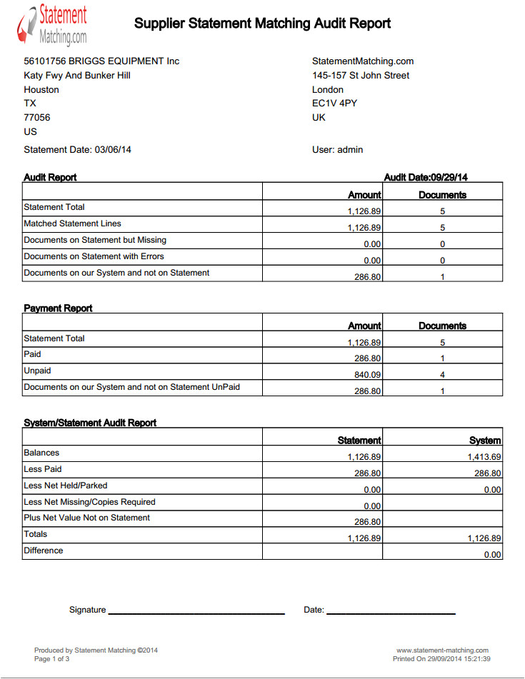 Supplier Reconciliation Template Supplier Reconciliation Template Duplicate Checking