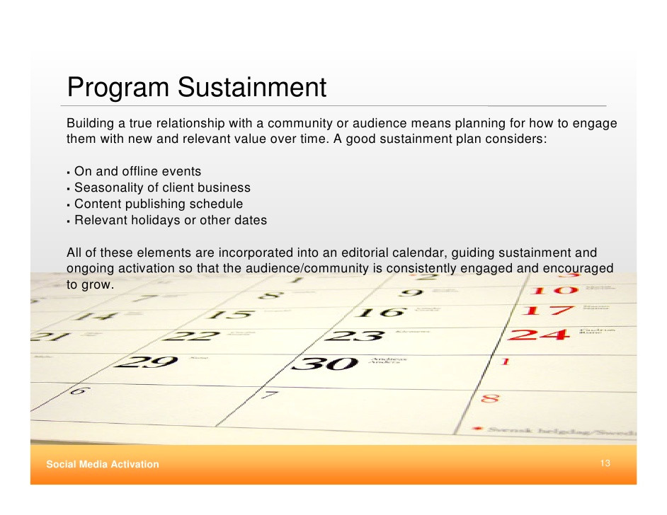 sustainment plan template