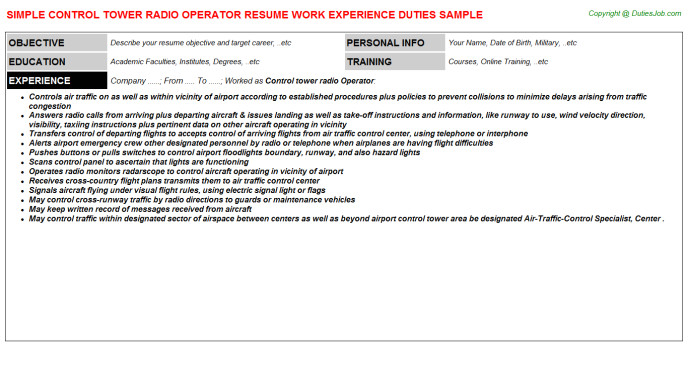 switchboard operator resume sample