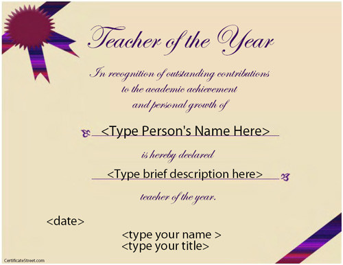 teacher of the year award 216