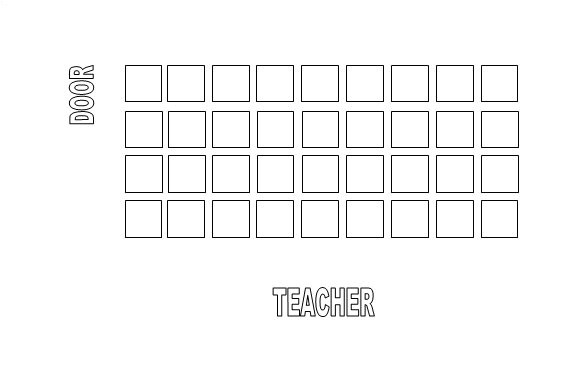 Teacher Seating Chart Template 1 Teacher Seating Chart Template Classroom Seating Chart Template 10 Examples In Pdf