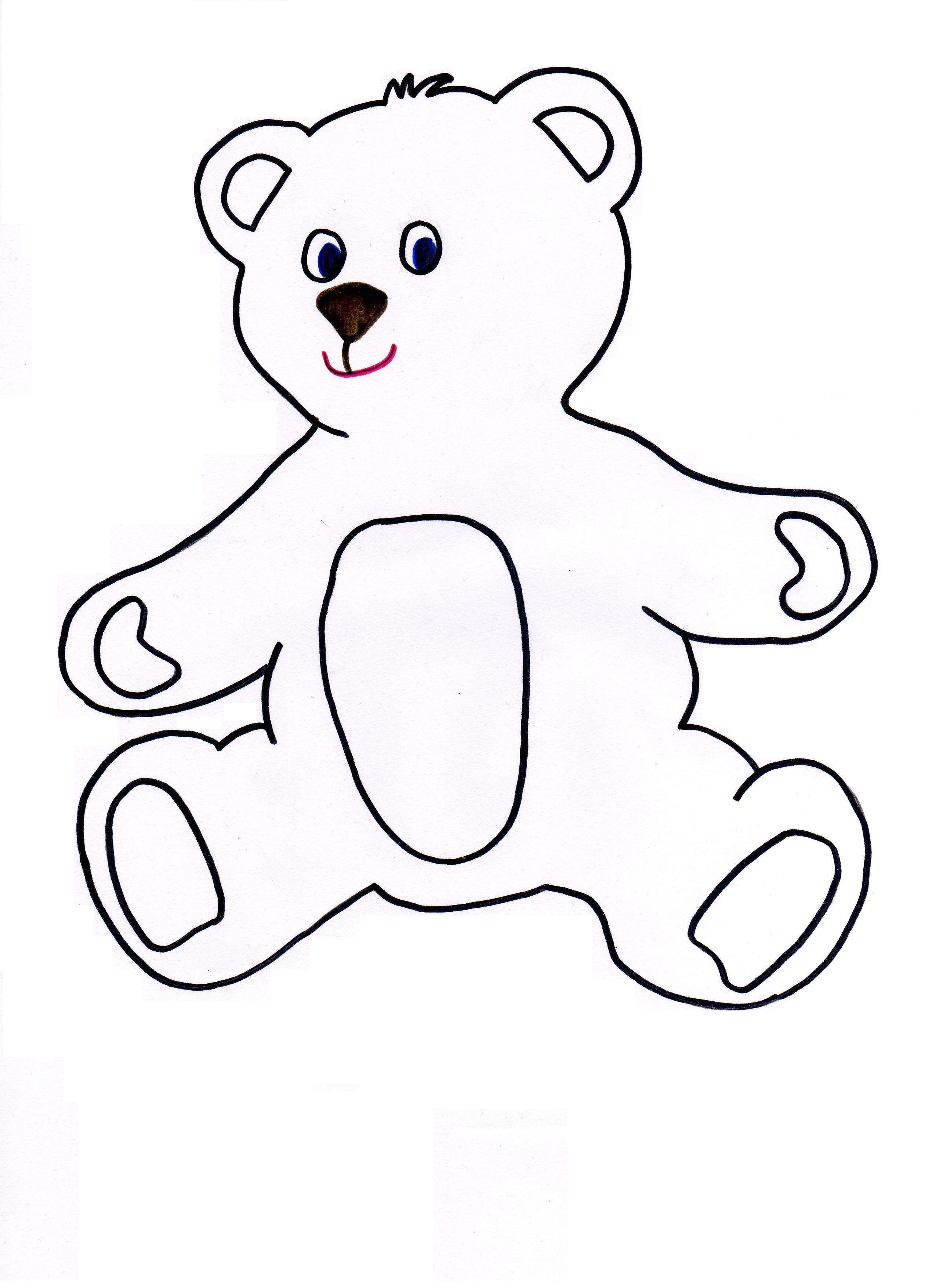 teddy bear templates