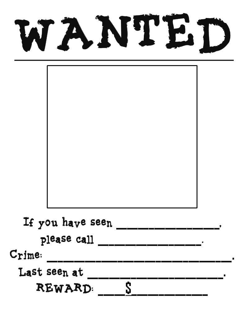 post printable wanted poster template 320764