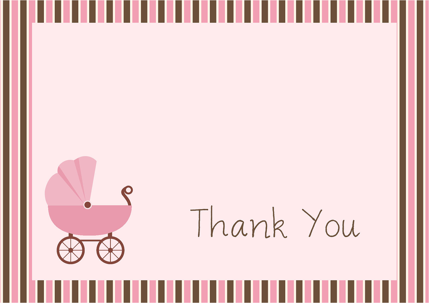 Template for Baby Shower Thank You Cards Free Baby Shower Thank You Card Templates Ideas Anouk