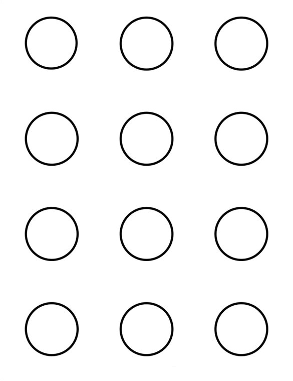 Template for Macarons 7 Printable Macaron Templates Pdf Doc Free Premium