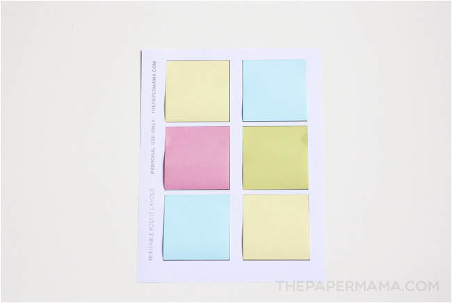 printable post it notes