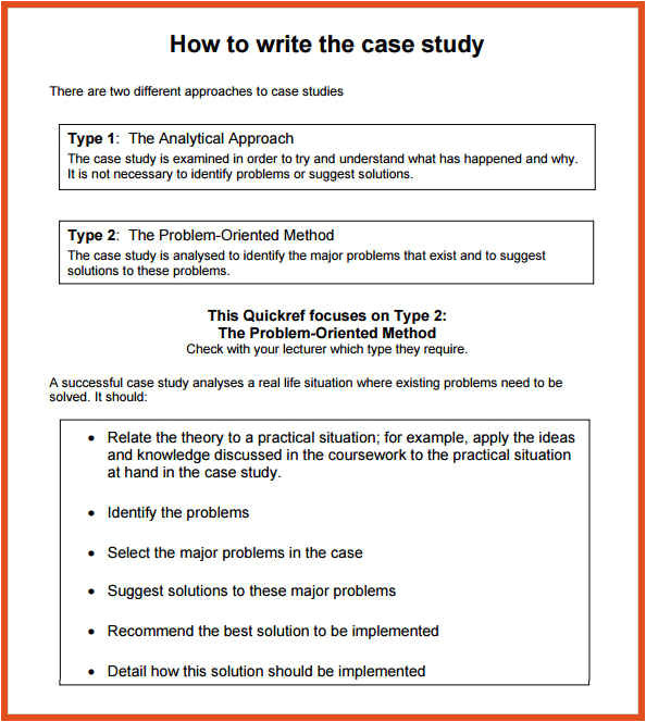 Template for Writing A Case Study Case Study format Bravebtr