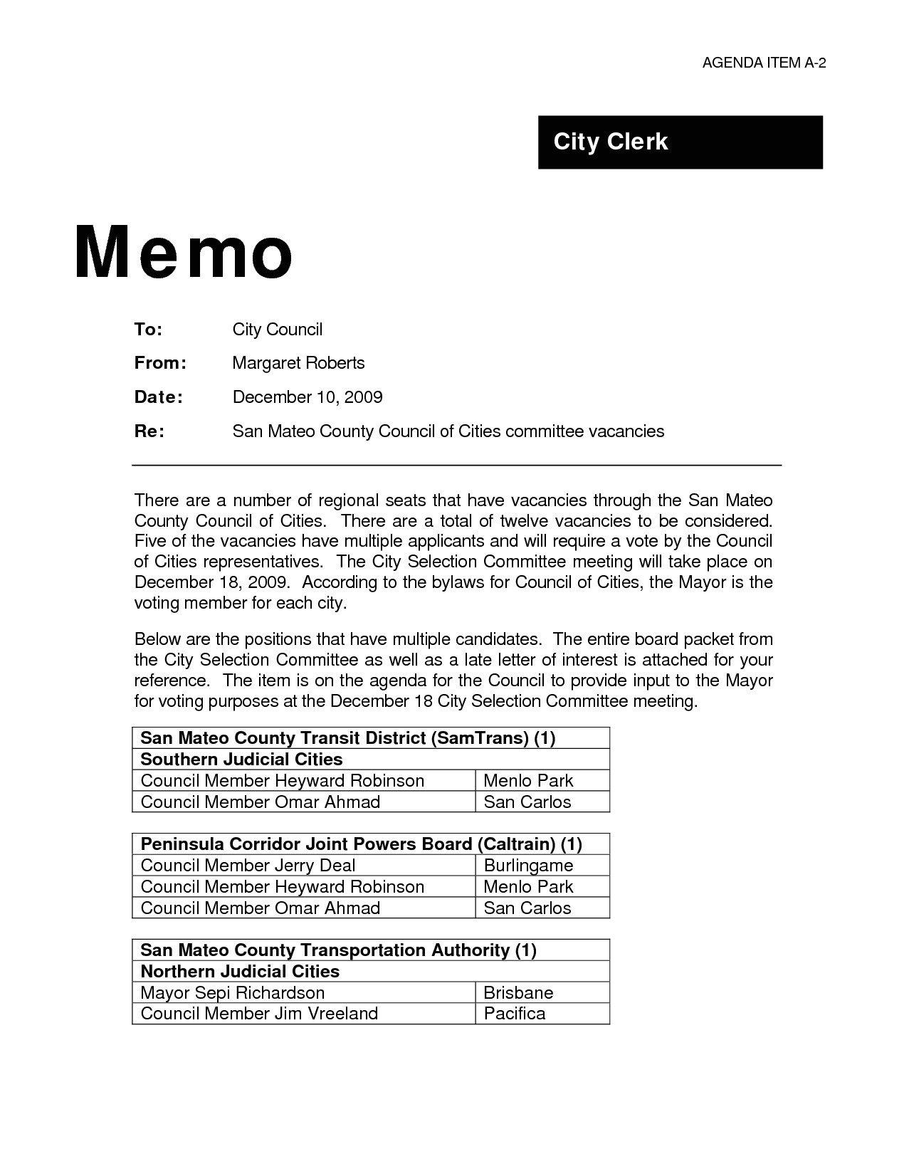Template for Writing A Memo 1 Template for Writing A Memo 9 Professional Memo Template Memo formats