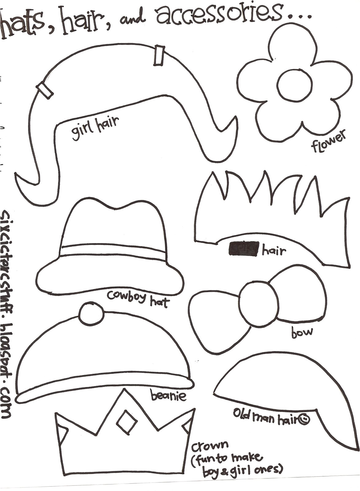 make your own monster puppets printable