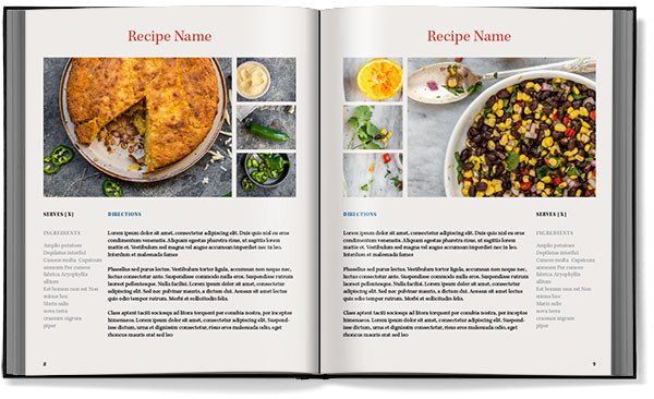 post indesign cookbook template 610558