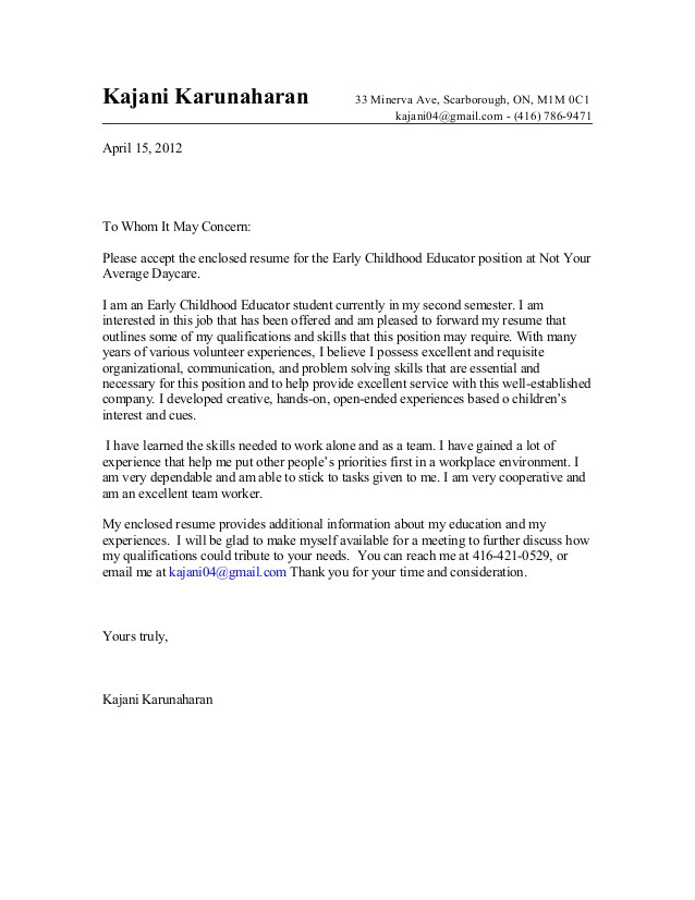 whom it may concern cover letter to whom it may concern cover letter