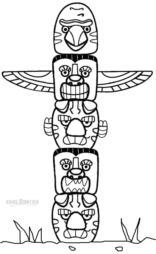 Totem Pole Design Template 7 Best Images Of Printable totem Pole Templates totem