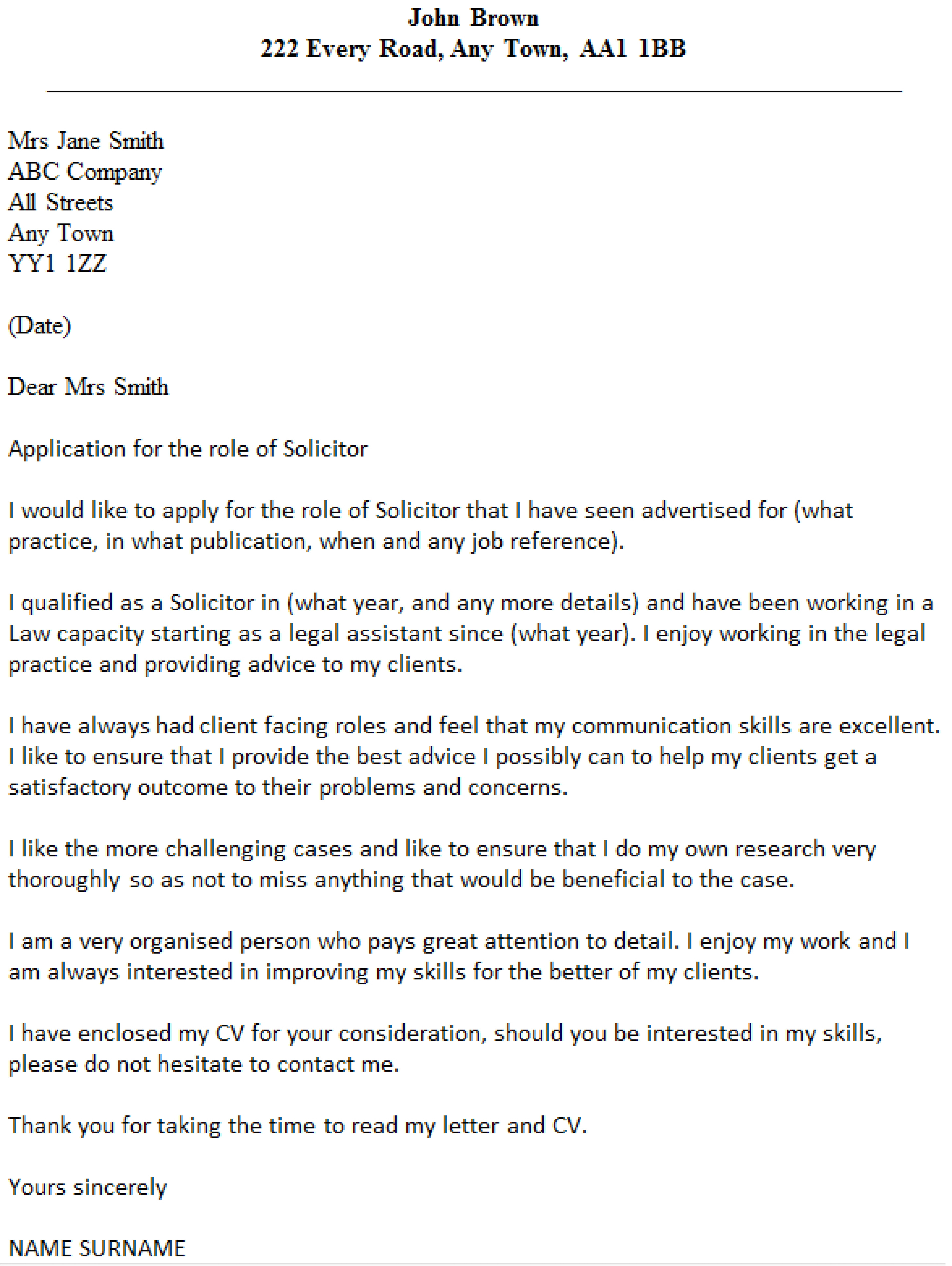 Trainee solicitor Cover Letter 19 Elegant Letter Template solicitor Images Complete