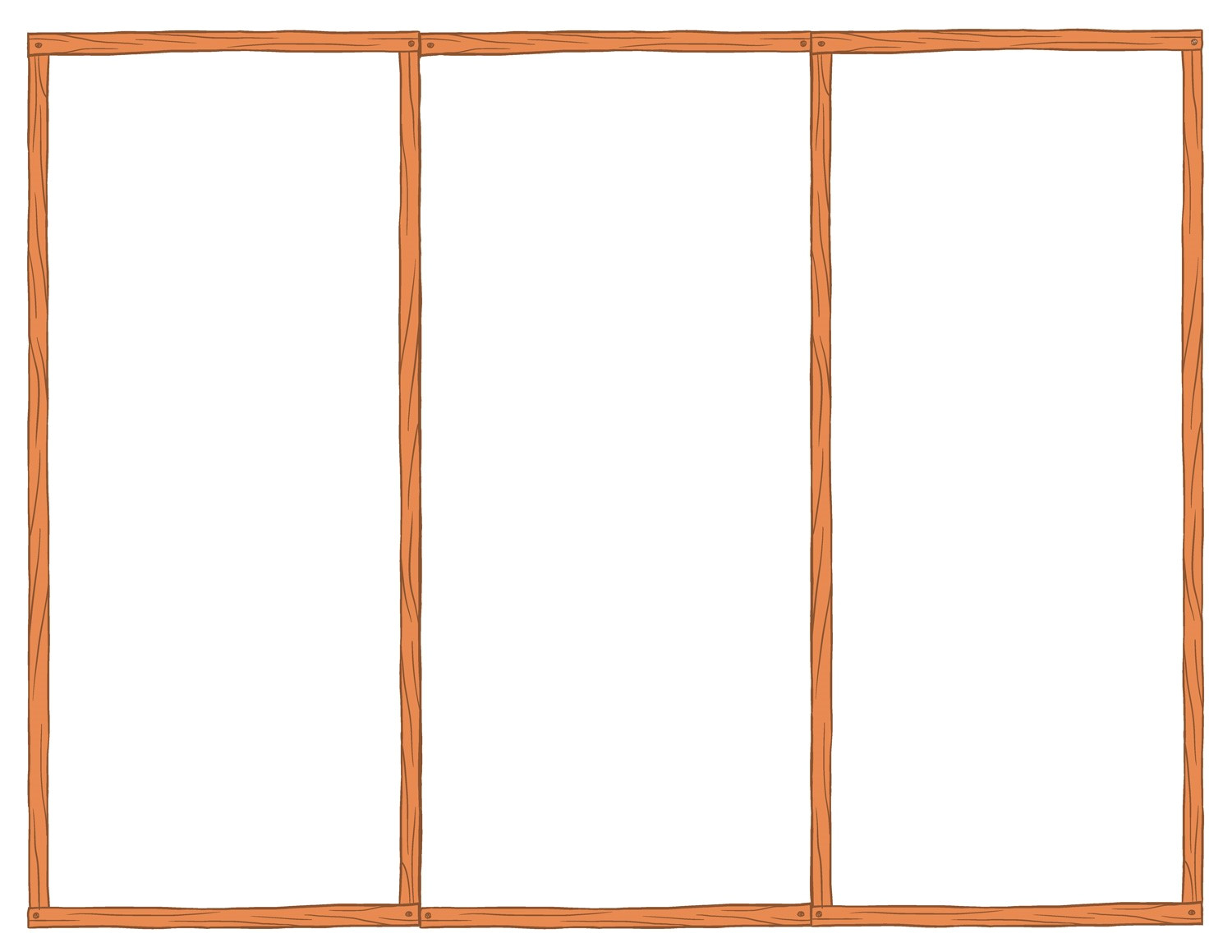 blank pamphlet template