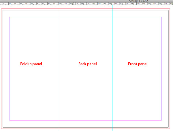 quick tip creating a tri fold template in indesign cs5 vector 5452