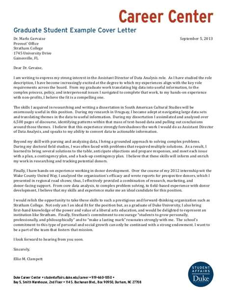 Tufts Career Services Cover Letter Tufts Career Services Cover Letters Cover Letter for