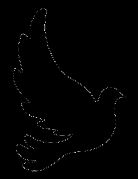 collectionpdwn peace dove template printable