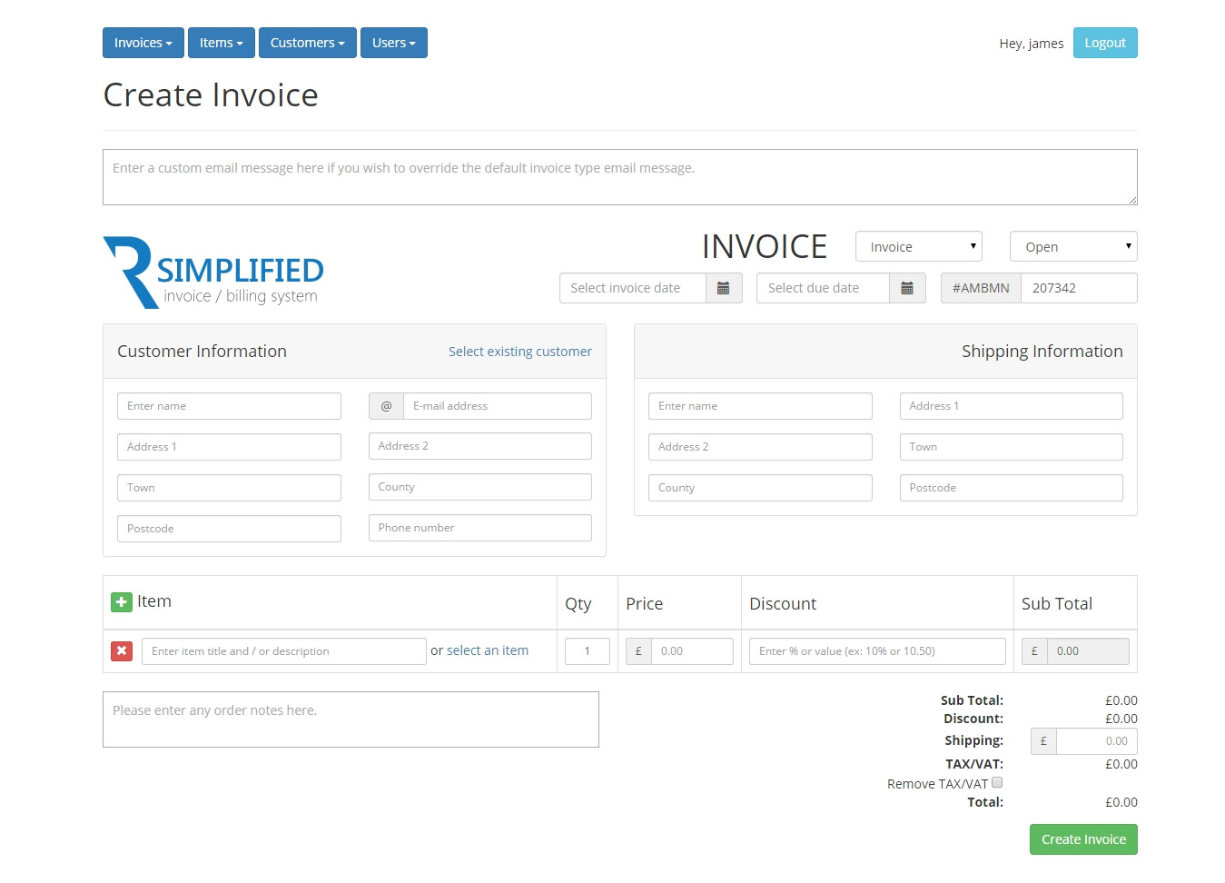 Ubercart Invoice Template Ubercart Invoice Template Invoice Template Ideas