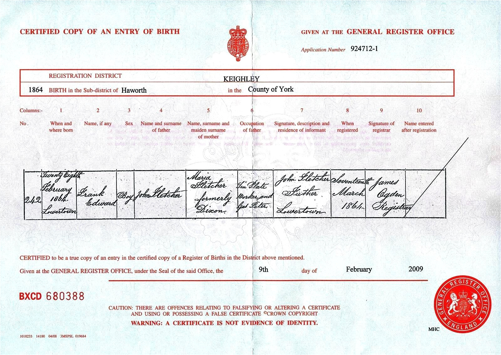 uk birth certificate template - Cicim Pertaining To Birth Certificate Template Uk
