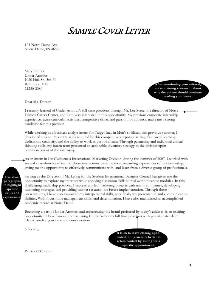 cover letter guide