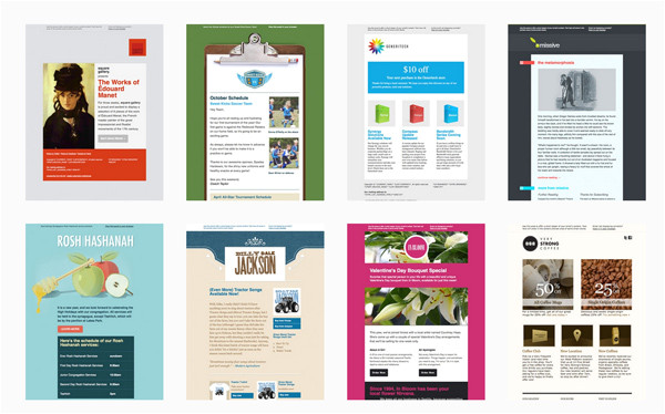 email newsletter templates