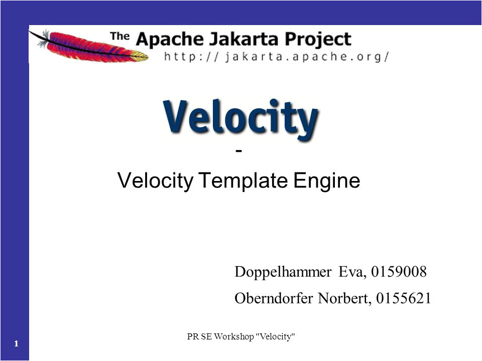 Velocity Template Engine Velocity Template Engine Ppt Herunterladen