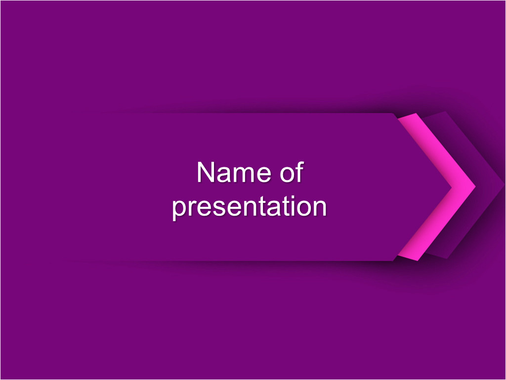 three arrows powerpoint template