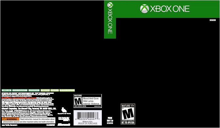 collectionxdwn xbox one game case template