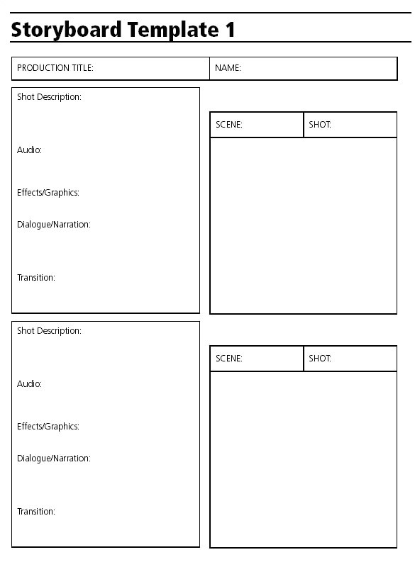 Video Storyboard Template Powerpoint 6 Audio Video Storyboard Templates Free Premium