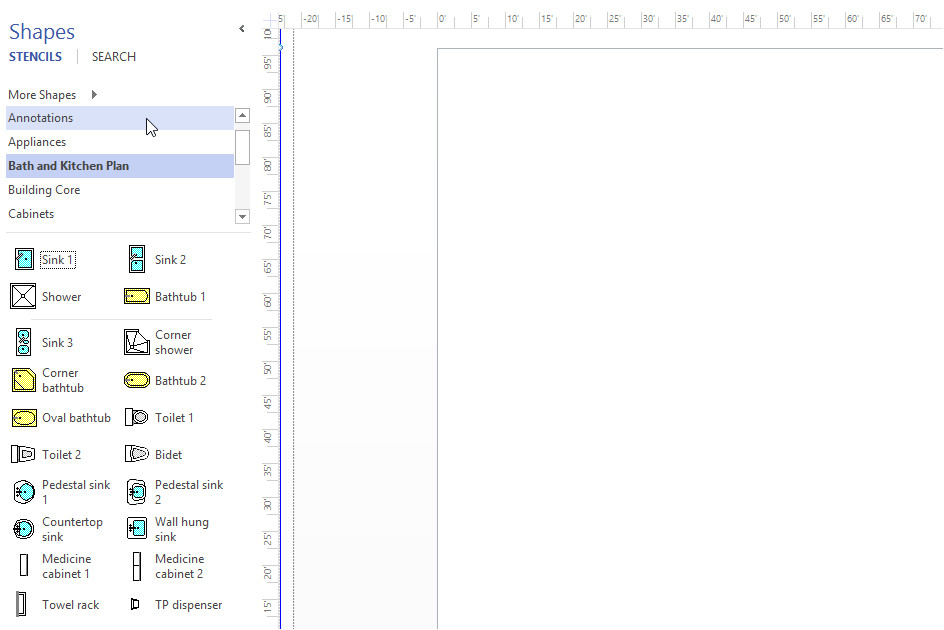 Visio Kitchen Template Visio 2013 Kitchen Design Templates Microsoft Community