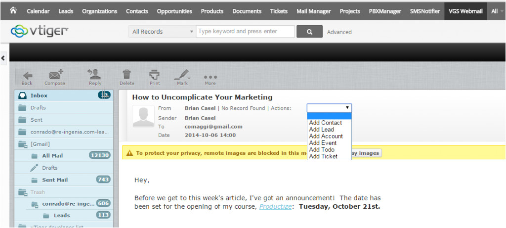 Vtiger Email Templates Vtiger Email Templates Images Template Design Ideas