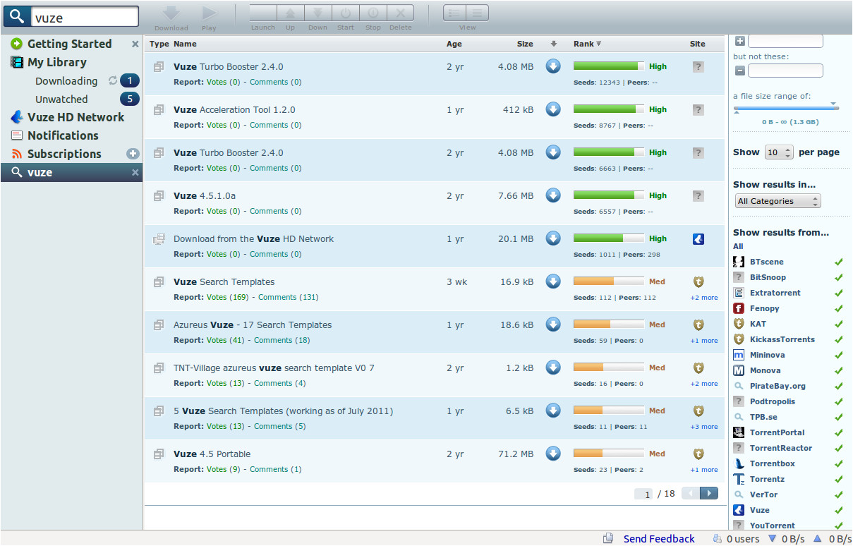 Vuze Search Templates Vuze Search Templates Playbestonlinegames
