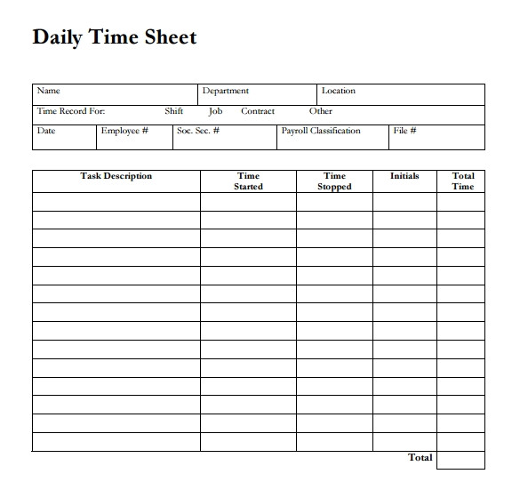 Wages Timesheet Template 20 Payroll Timesheet Templates Samples Doc Pdf