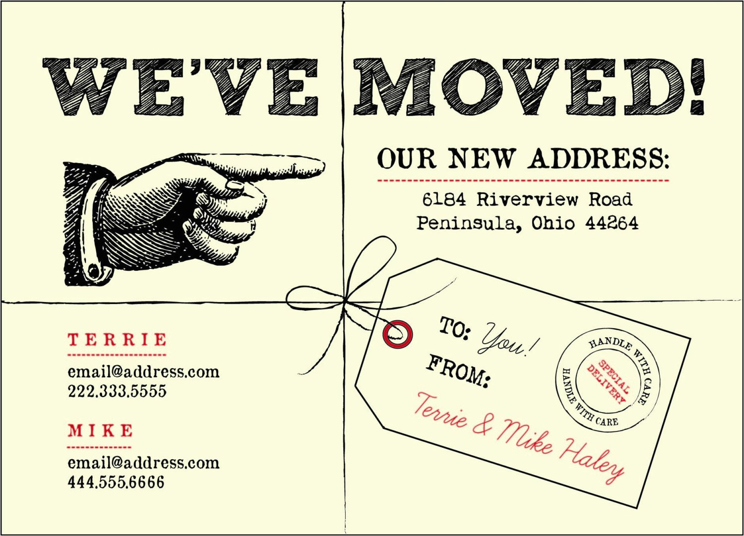 We Have Moved Cards Templates We 39 Ve Moved Postcards