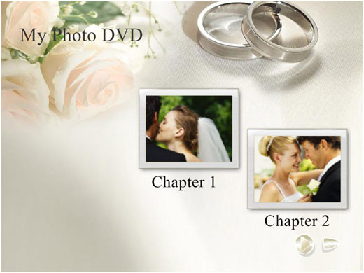 Wedding Dvd Menu Templates Free Wedding themed Dvd Menu Background Templates