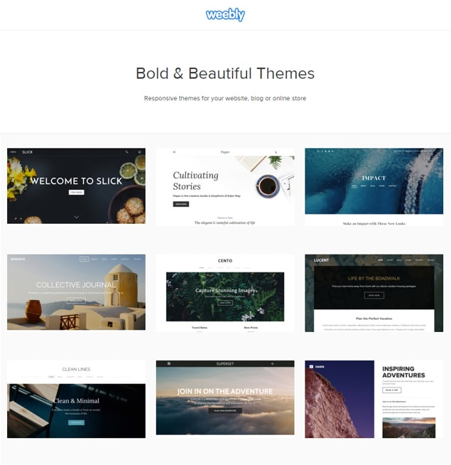 Weebly Templates for Photographers Weebly for Photographers Power Up with Premium Templates